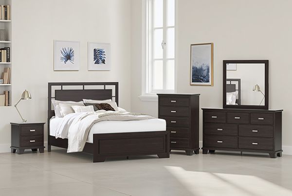 Picture of Covetown - Brown Queen Bed