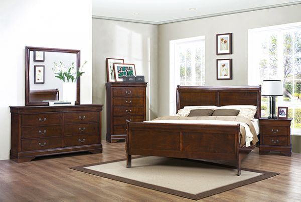 Picture of Mayville - Cherry Queen Bed