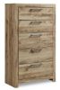 Picture of Hyanna - Tan 5-Drawer Chest