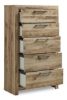 Picture of Hyanna - Tan 5-Drawer Chest