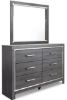 Picture of Lodanna - Gray Dresser & Mirror