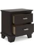 Picture of Covetown - Brown 2-Drawer Nightstand
