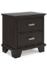 Picture of Covetown - Brown 2-Drawer Nightstand