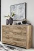 Picture of Hyanna - Tan Dresser & Mirror