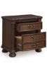 Picture of Lavinton - Cherry Brown 3-Drawer Nightstand