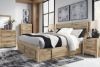 Picture of Hyanna - Tan King Storage Bed