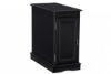 Picture of Barron - Distressed Black Accent Table with USB