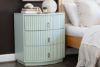 Picture of Cierra - Sage Green 3-Drawer Nightstand