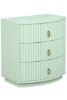 Picture of Cierra - Sage Green 3-Drawer Nightstand