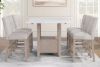 Picture of Taylor - Marble/Tan 5PC Counter Height Dining Set