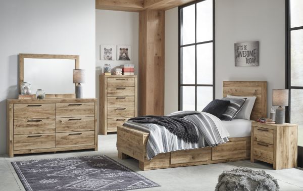 Picture of Hyanna - Tan Twin Bed