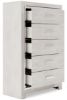 Picture of Altyra - White 5-Drawer Chest