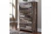 Picture of Derekson - Mulit Gray 5 Drawer Chest