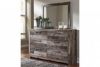 Picture of Derekson - Multi Gray Dresser & Mirror