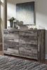 Picture of Derekson - Multi Gray Dresser & Mirror
