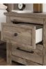 Picture of Rusticott - Brown 2 Drawer Night Stand