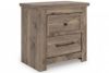 Picture of Rusticott - Brown 2 Drawer Night Stand