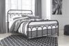 Picture of Nashburg - Black Queen Metal Bed