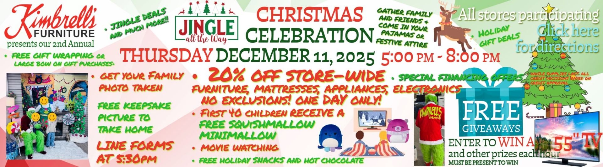 Christmas Celebration - One Day Only!
