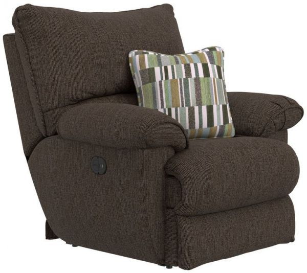 Picture of Lenny - Chocolate Lay Flat Recliner