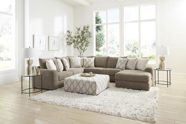 Picture of Haven - Cocoa 3PC Sectional