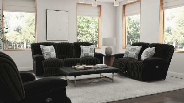 Picture of Comet - Black Lay Flat Recliner