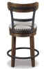 Picture of Valebeck - Brown Swivel Stool