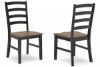 Picture of Wildenauer - Brown/Black Dining Chair