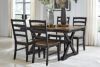 Picture of Wildenauer - Brown/Black Dining Table