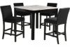 Picture of Lennon - Black 5PC Counter Height Dining Set