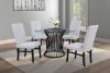 Picture of Tracy - Glass/Black Dining Set