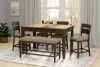 Picture of Sarasota - Brown 6PC Counter Height Dining Set
