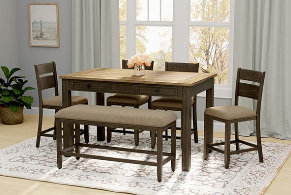Picture of Sarasota - Brown 6PC Counter Height Dining Set