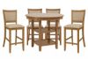 Picture of Anya - Driftwood 5PC Counter Height Dining Set