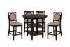 Picture of Kaia - Walnut 5PC Counter Height Dining Set