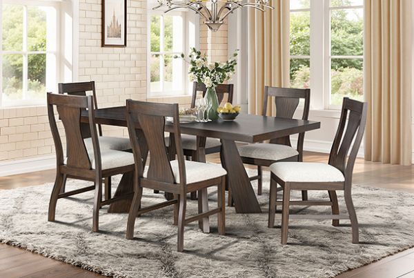 Picture of Chestnut Ridge -  Brown 5PC Rectangle Dining Set