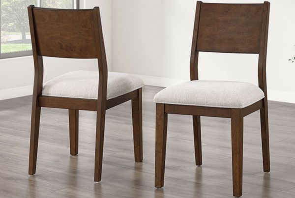 Picture of Canton - Brown Cherry/Oatmeal Dining Chair