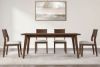 Picture of Canton - 5PC Brown Cherry Dining Set
