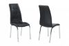 Picture of Jetta - Glass/Black 4PC Dining Set