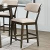 Picture of Rex - Walnut Open Back Stool