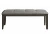 Picture of Everdeen - Gray/Charcoal Dining Bench