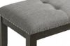 Picture of Everdeen - Gray/Charcoal Dining Bench