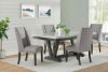 Picture of Everdeen - Marble/Charcoal Dining Table