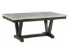 Picture of Everdeen - Marble/Charcoal Dining Table