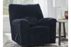 Picture of SimpleJoy - Navy Rocker Recliner