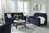 Picture of SimpleJoy - Navy Rocker Recliner