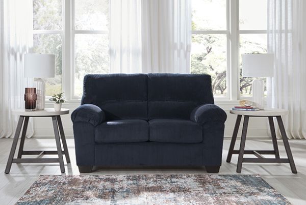 Picture of Simple Joy - Navy Loveseat