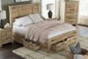Picture of Makidern - Tan King Storage Bed