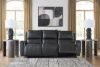 Picture of Glossmore - Black Reclining Sofa