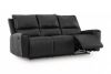 Picture of Glossmore - Black Reclining Sofa
